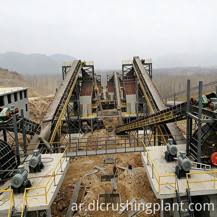 خط التكسير والغربلة Crushing & Screening Line